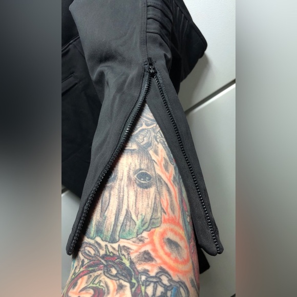 🌅Athleta Delaney Moto Tight Black Leggings - Picture 10 of 15